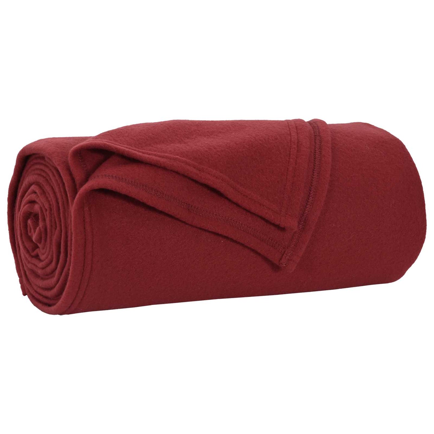 Throw Blankets 24 pcs Bordeaux Red 200 x 150 cm 10.08 kg Fleece