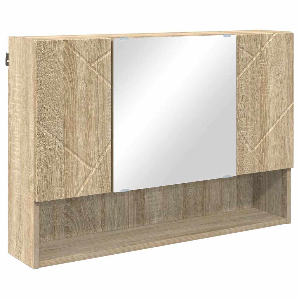 Bathroom Furniture Set 5 pcs Sonoma Oak