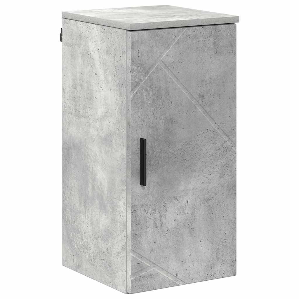 Bathroom Furniture Set 5 pcs Concrete Grey