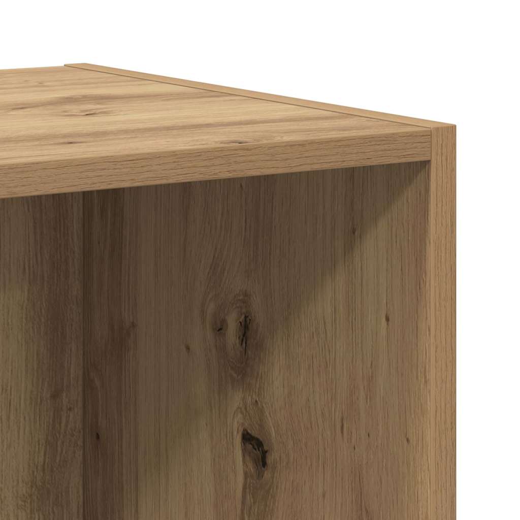 TV Cabinet Set 3 pcs 37 x 37 x 142.5 cm Artisan Oak