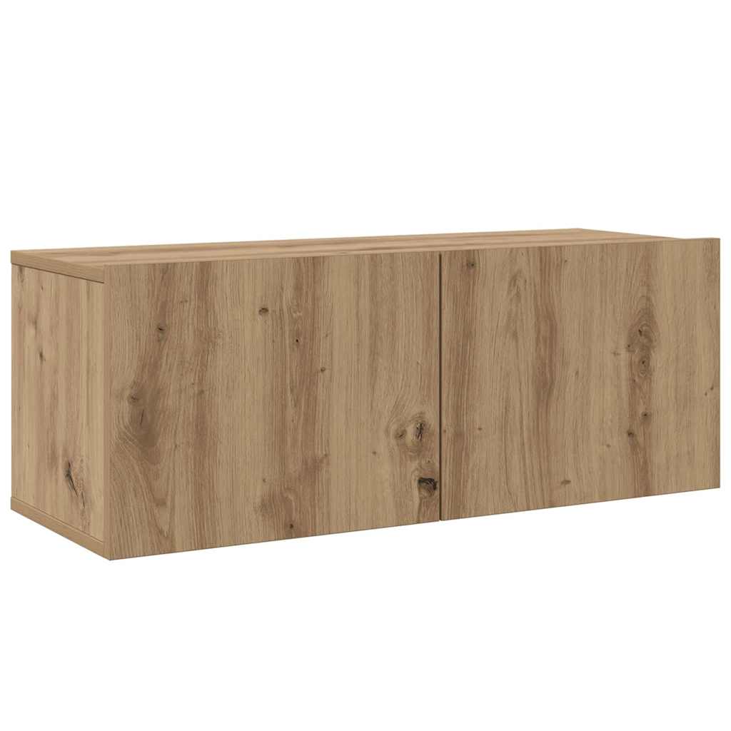 TV Cabinet Set 5 pcs Artisan Oak Engineered Wood