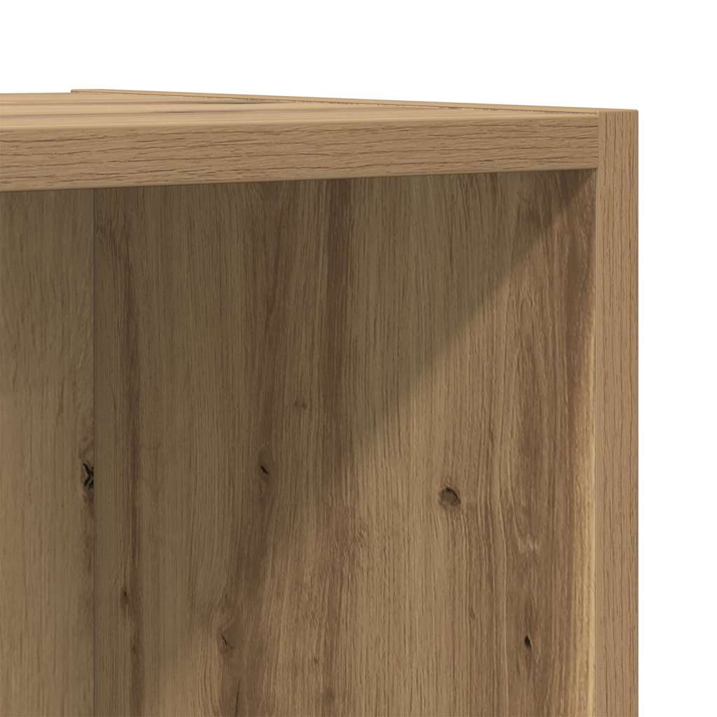 TV Cabinet Set 2 pcs Artisan Oak Engineered Wood