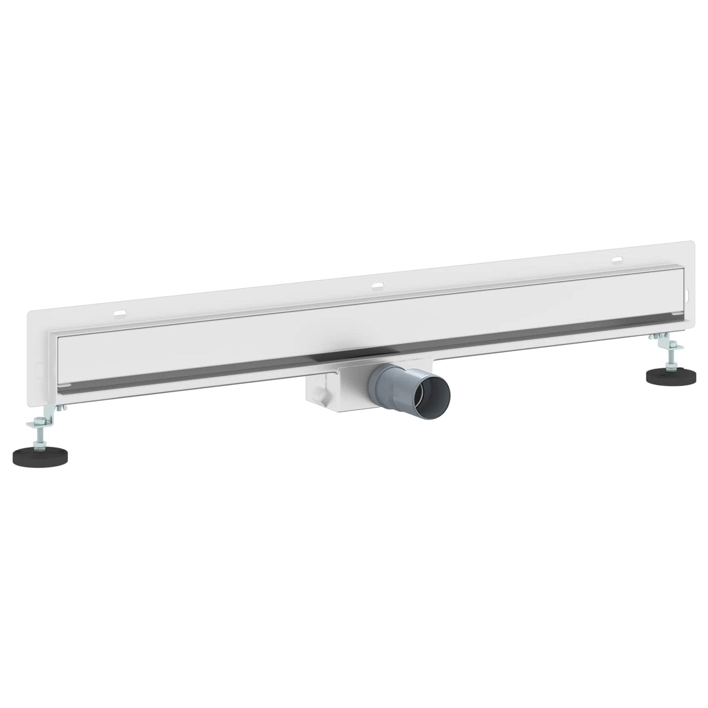 Wall Mounted Shower Drain Silver 80 cm Stainless Steel 304