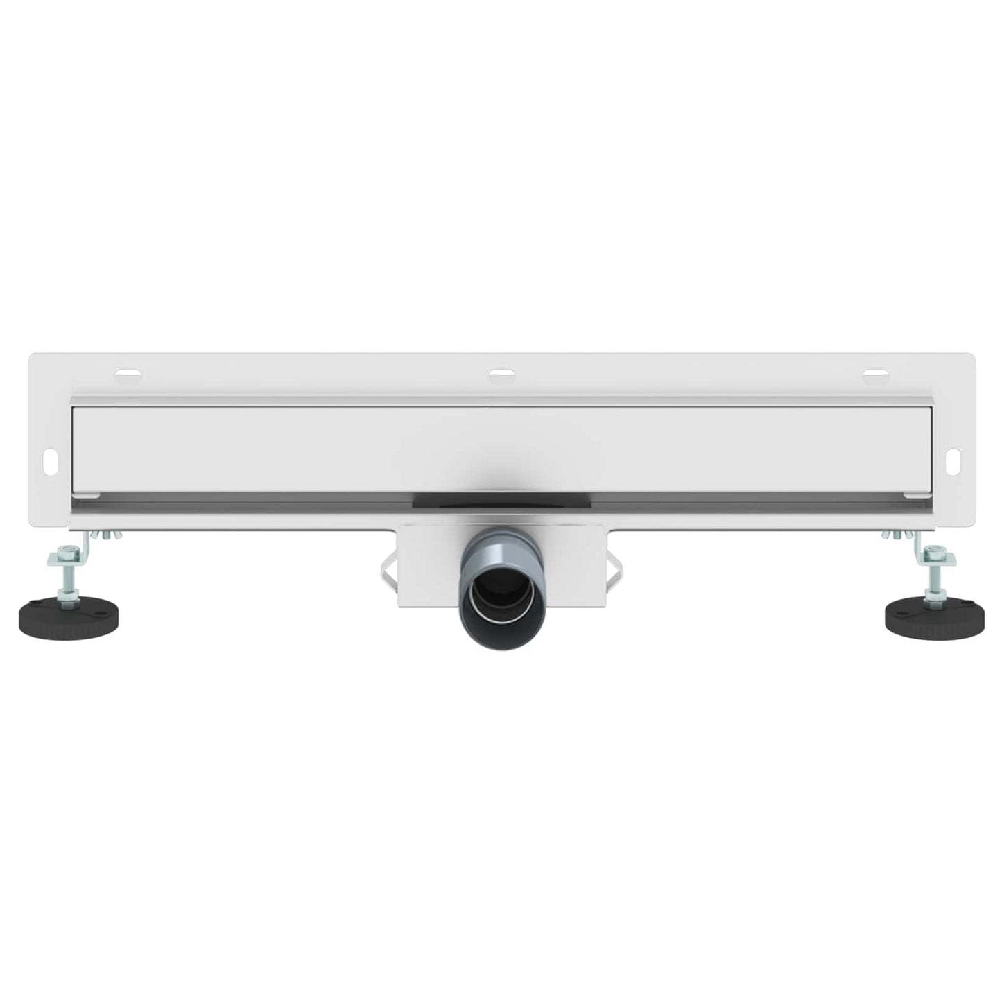 Wall Mounted Shower Drain Silver 50 cm Stainless Steel 304