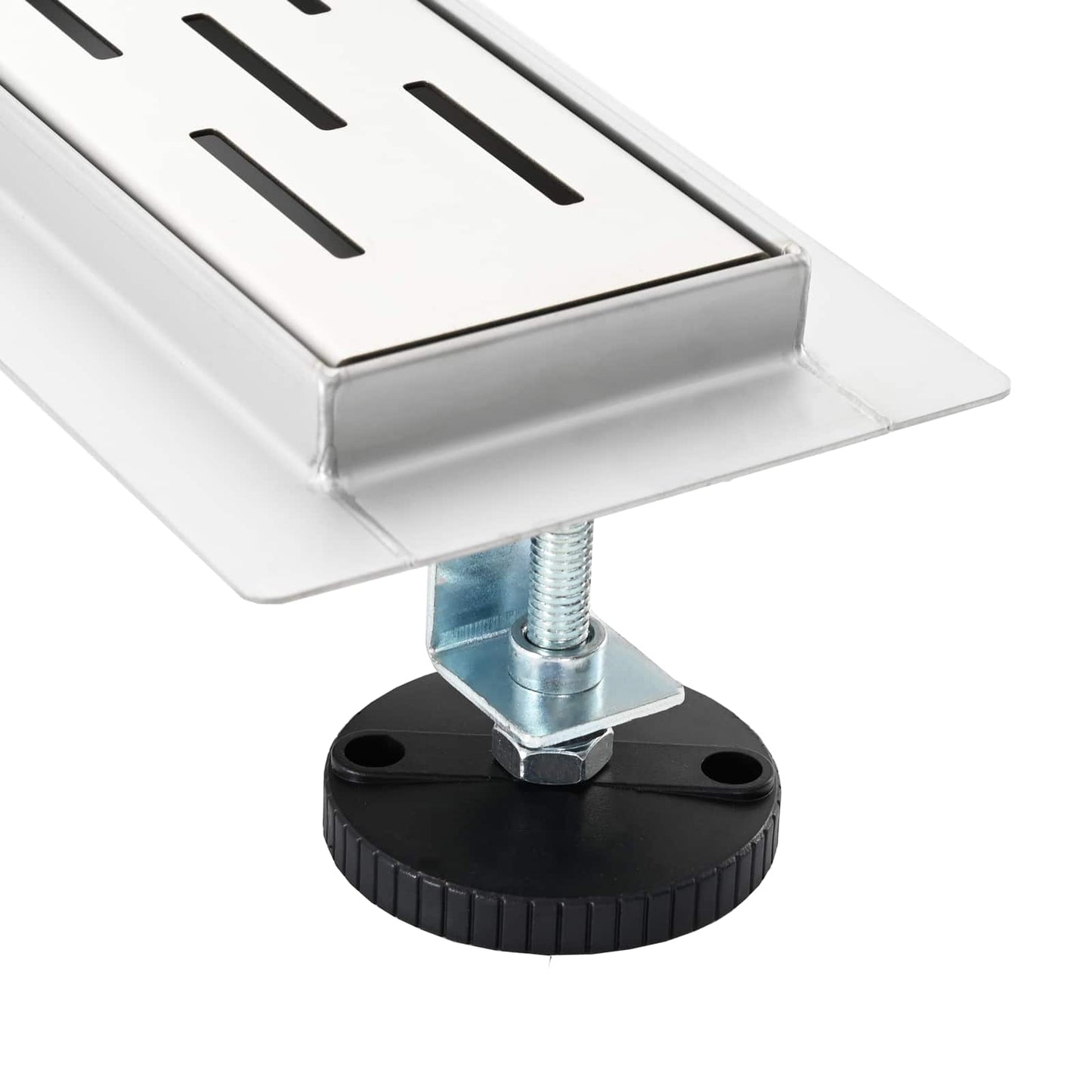 Shower Drain Line Design with 360° Siphon Silver 70 cm