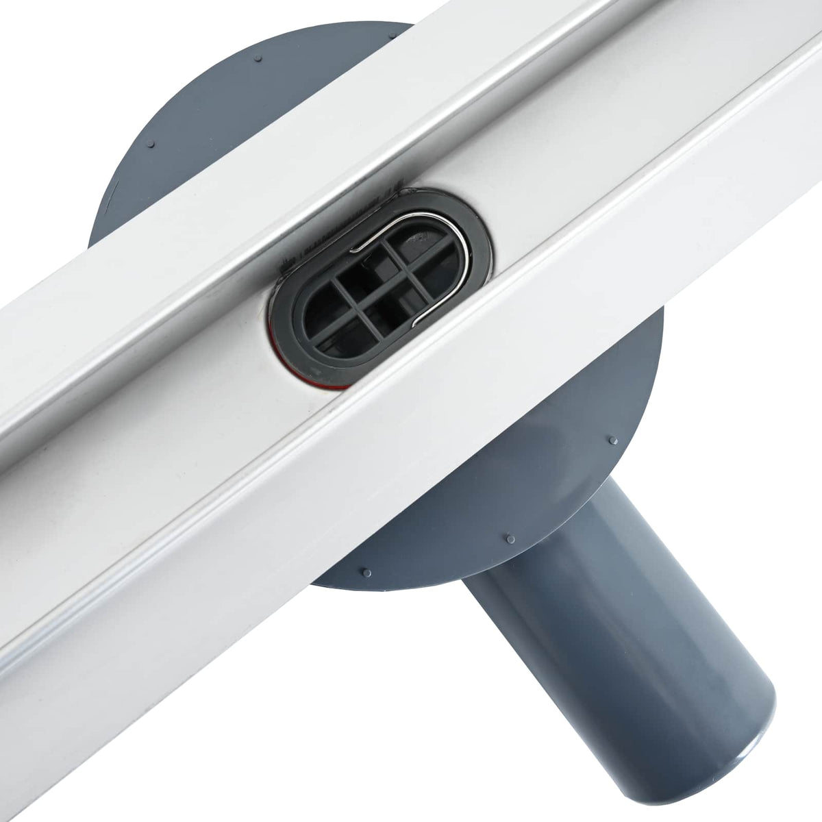 360° Shower Drain with Slim Model Silver 70 cm