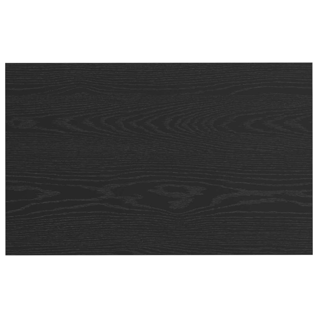 Coffee Table Black Oak 82 x 50 x 40 cm Engineered Wood