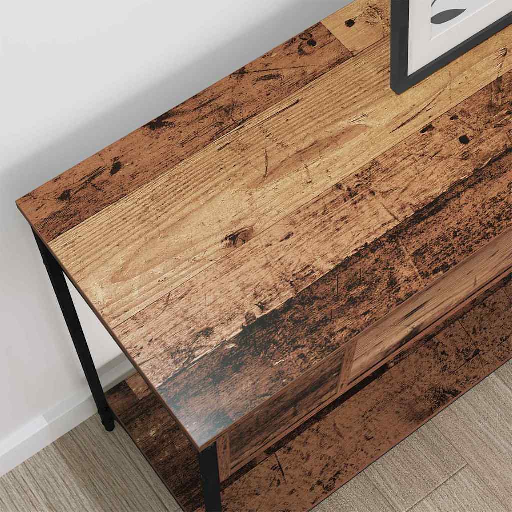 Console Table Old wood 100 x 34.5 x 75 cm Engineered wood
