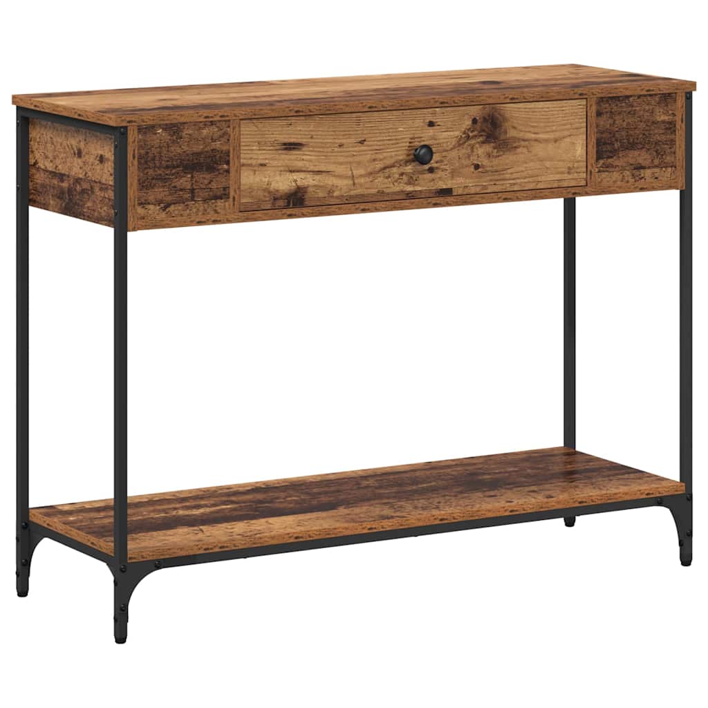 Console Table Old wood 100 x 34.5 x 75 cm Engineered wood