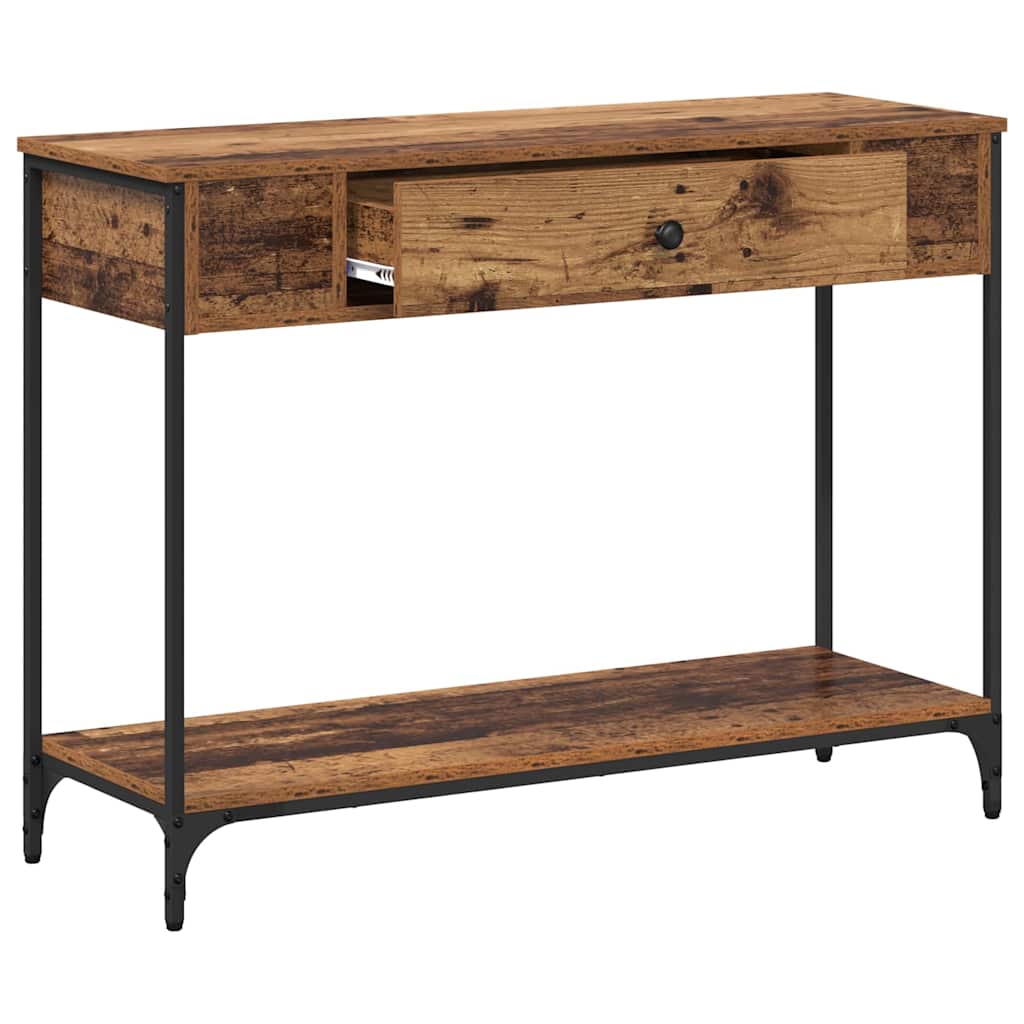 Console Table Old wood 100 x 34.5 x 75 cm Engineered wood