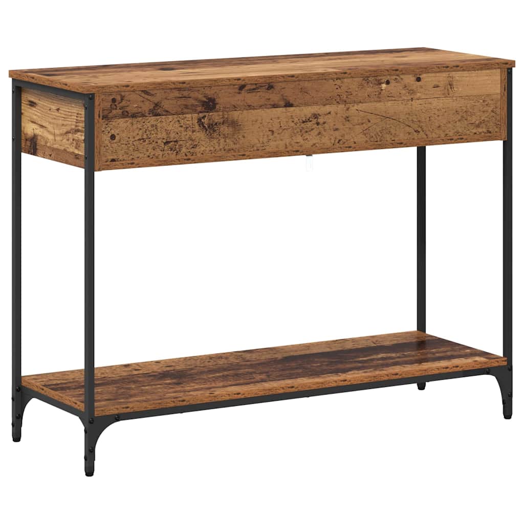 Console Table Old wood 100 x 34.5 x 75 cm Engineered wood