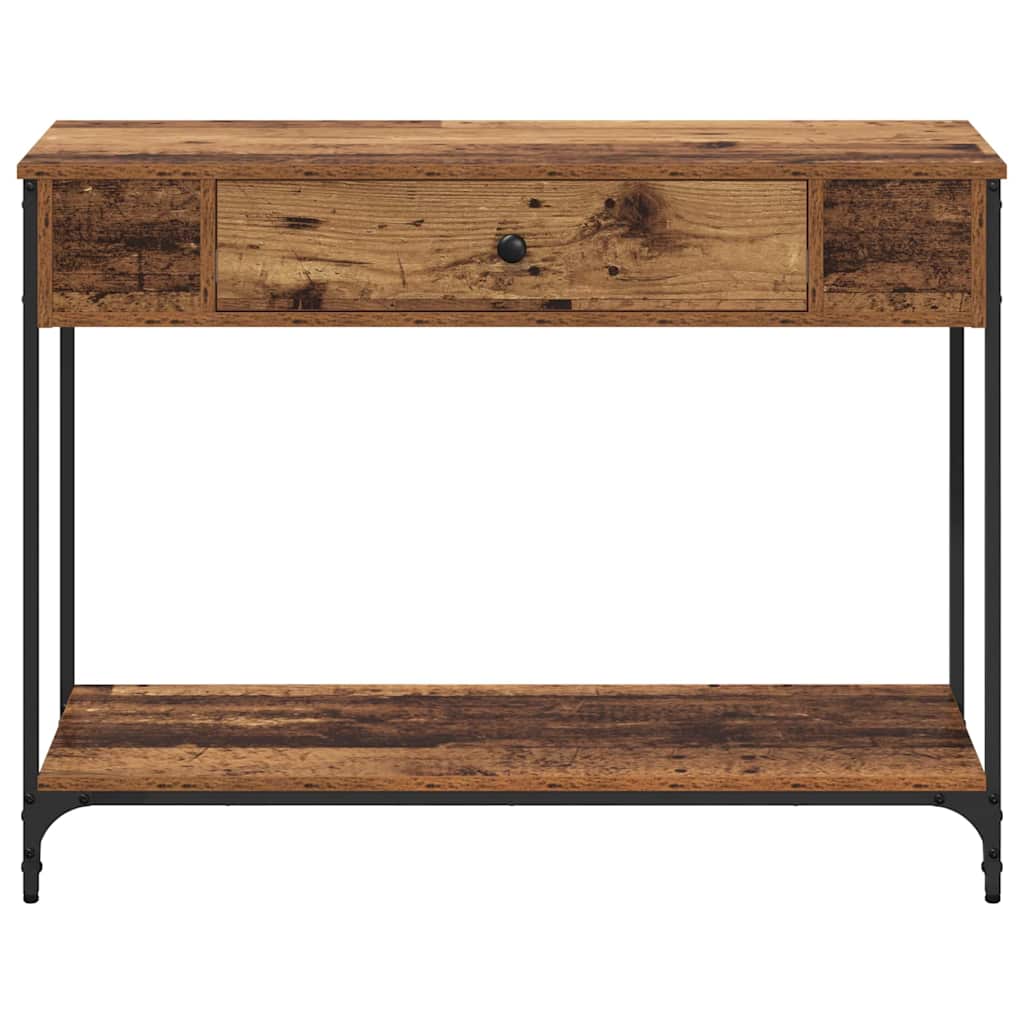 Console Table Old wood 100 x 34.5 x 75 cm Engineered wood