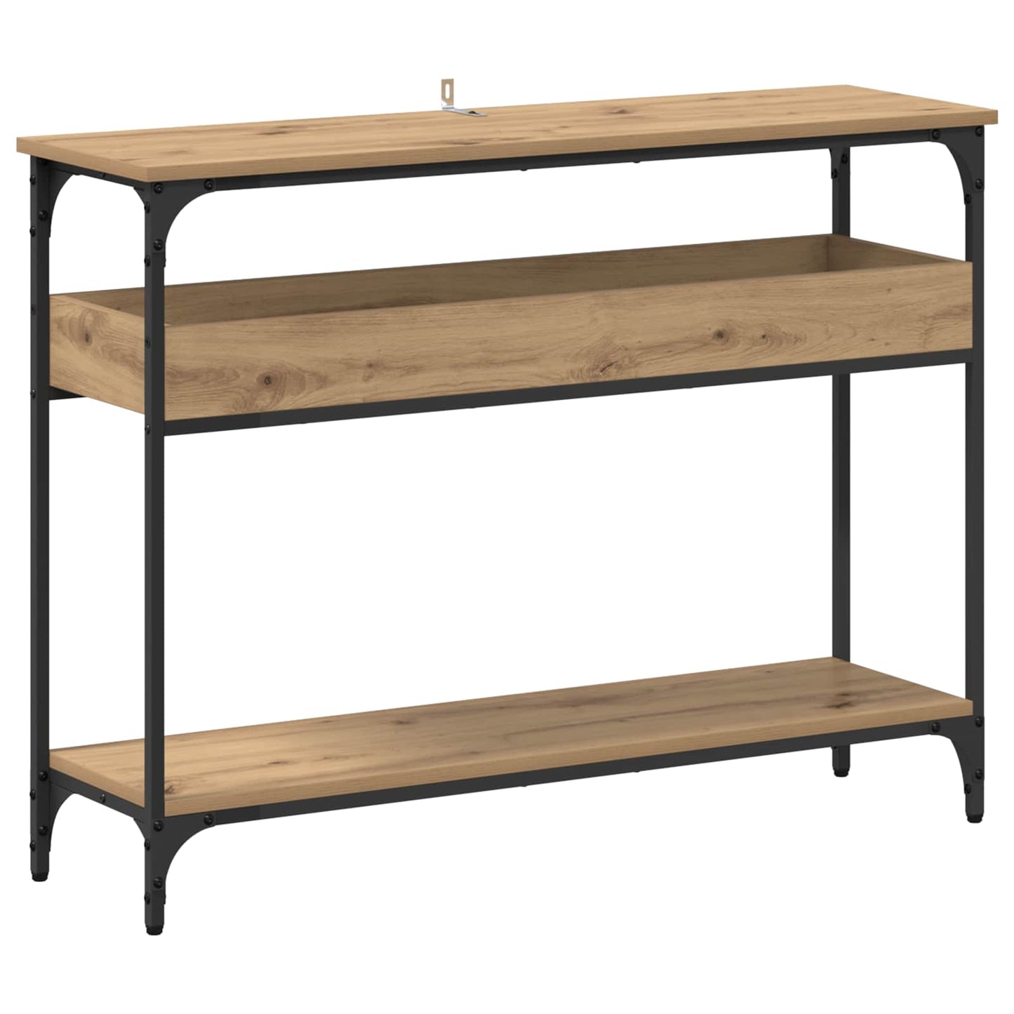 Console Table Artisan oak 100 x 29 x 75 cm Engineered wood