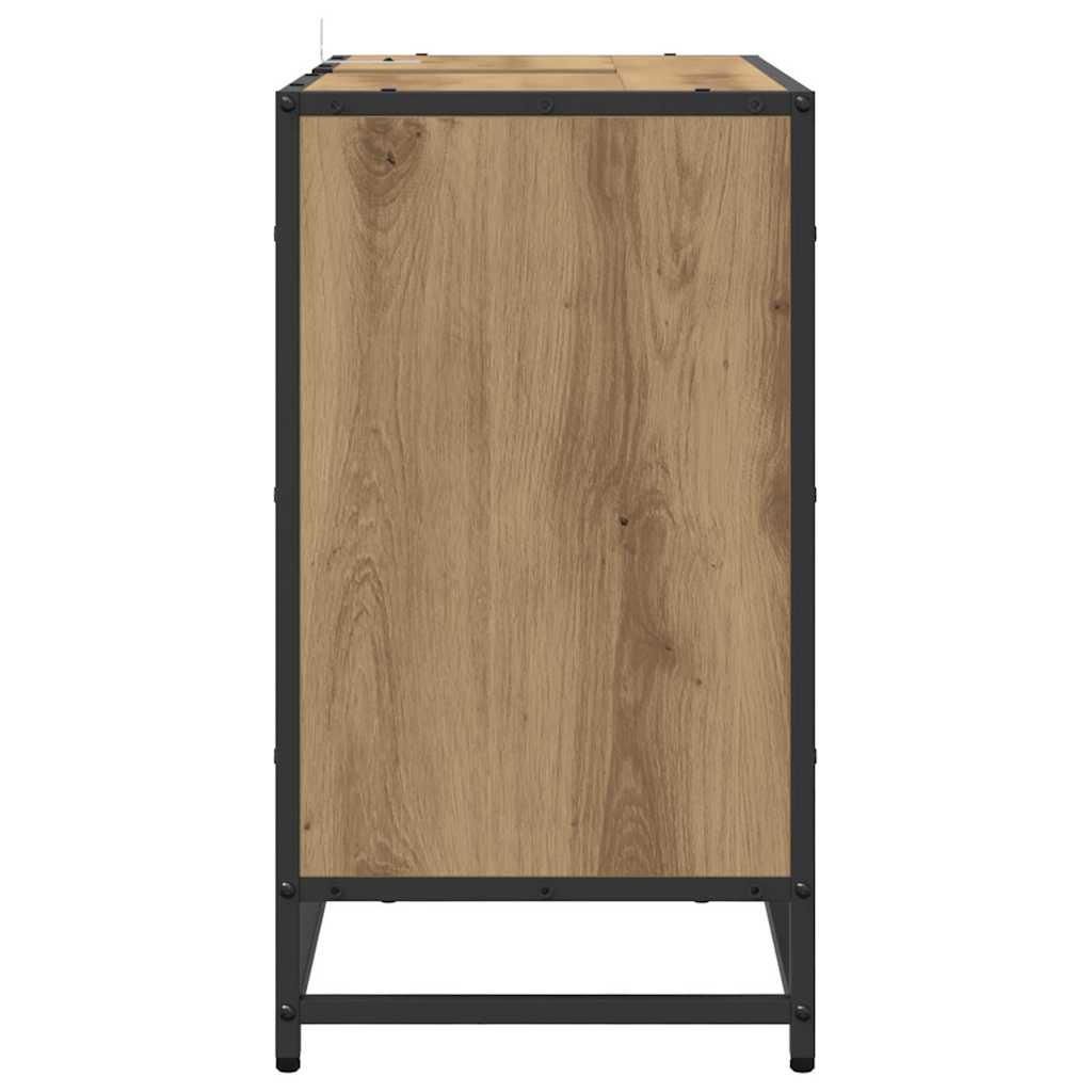 Bathroom Cabinet Artisan Oak 65 x 33 x 60 cm Engineered Wood