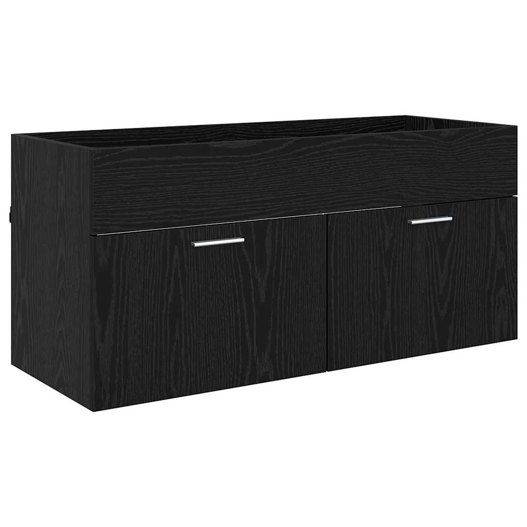 Sink cabinet Black Oak Engineered Wood