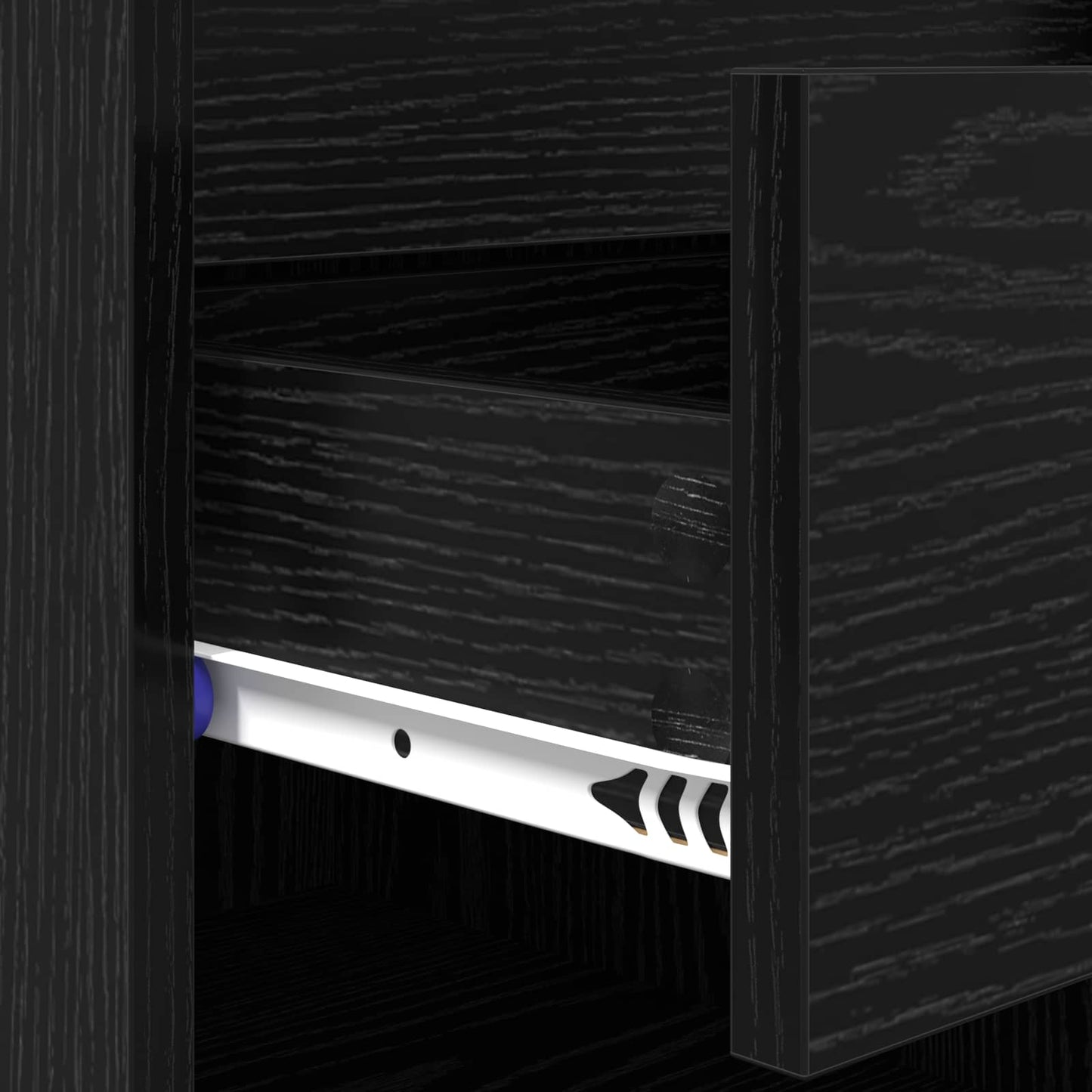 Shoe Cabinet 102 x 36 x 60 cm Engineered Wood Black Oak