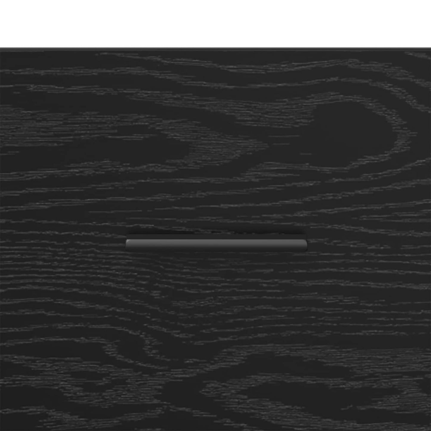 Sideboard Black Oak 100 x 30 x 59.5 cm Engineered Wood