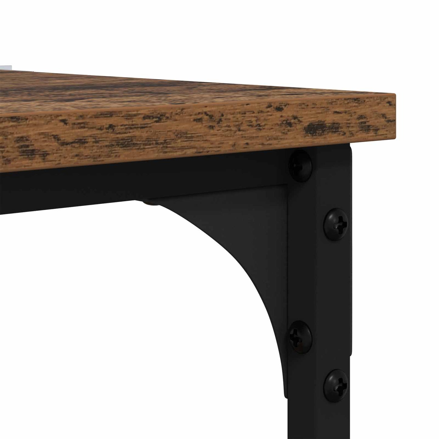Side Table Old Wood 40 x 30 x 75 cm Engineered Wood