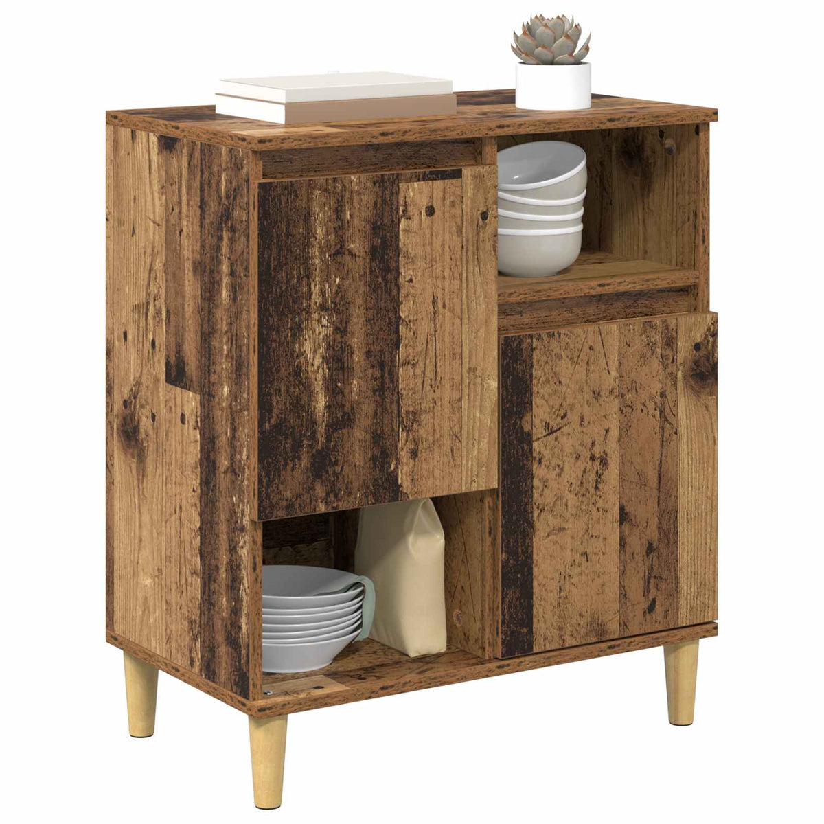 Sideboard Old wood 35 x 60 x 70 cm Engineered Wood