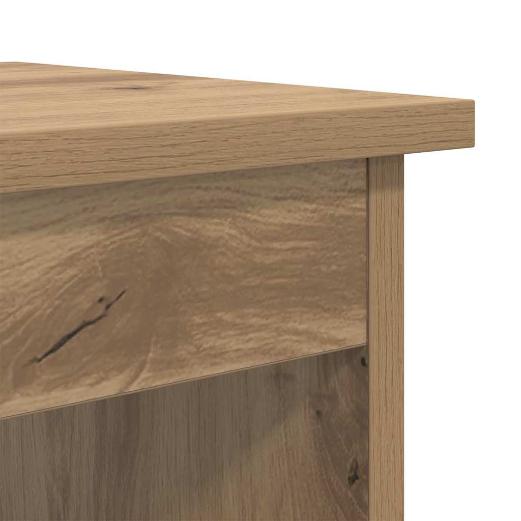 Coffee Table 3 pcs Artisan Oak 48 x 45 x 45 cm Engineered Wood