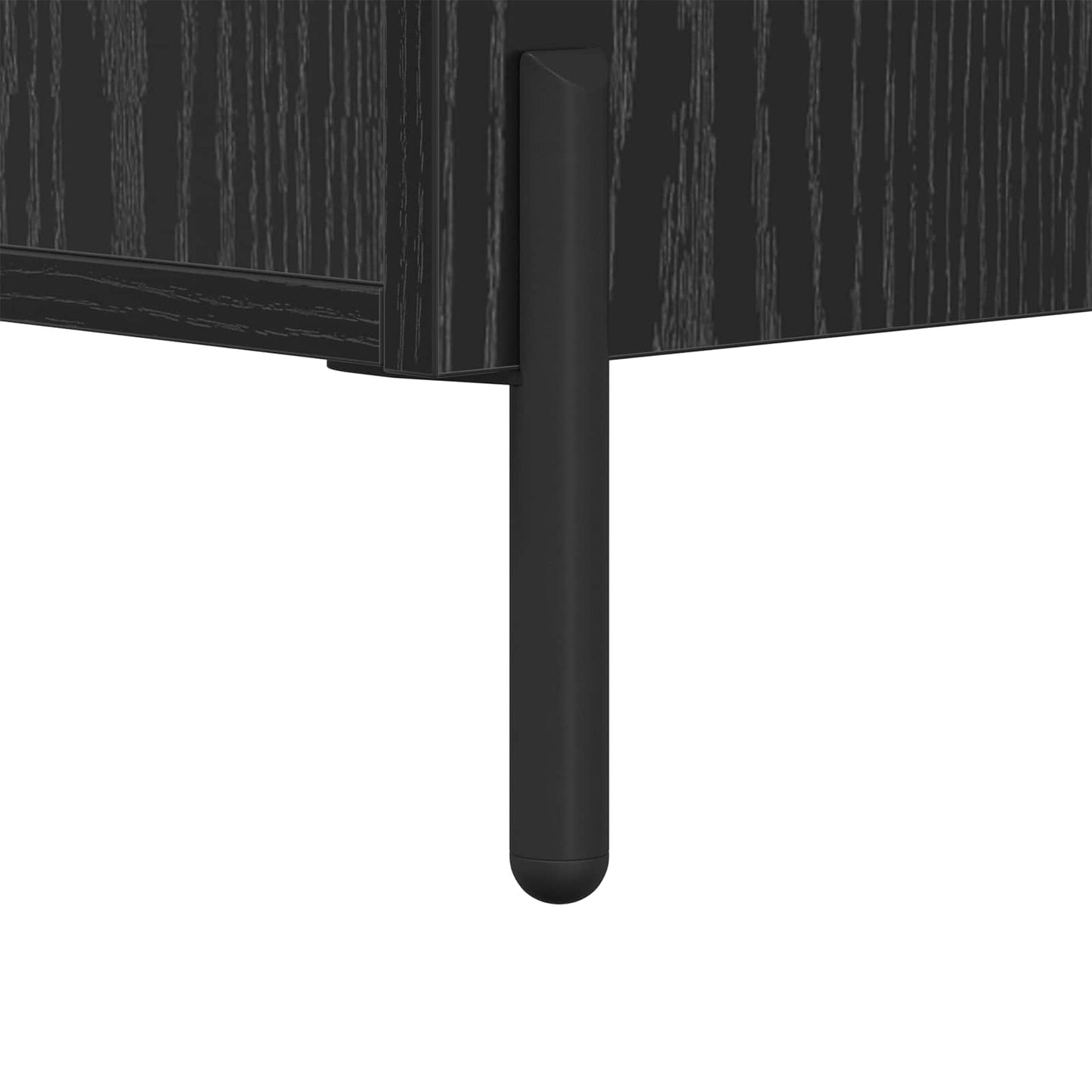 Sideboard Black Oak 69.5 x 34 x 90 cm Engineered Wood