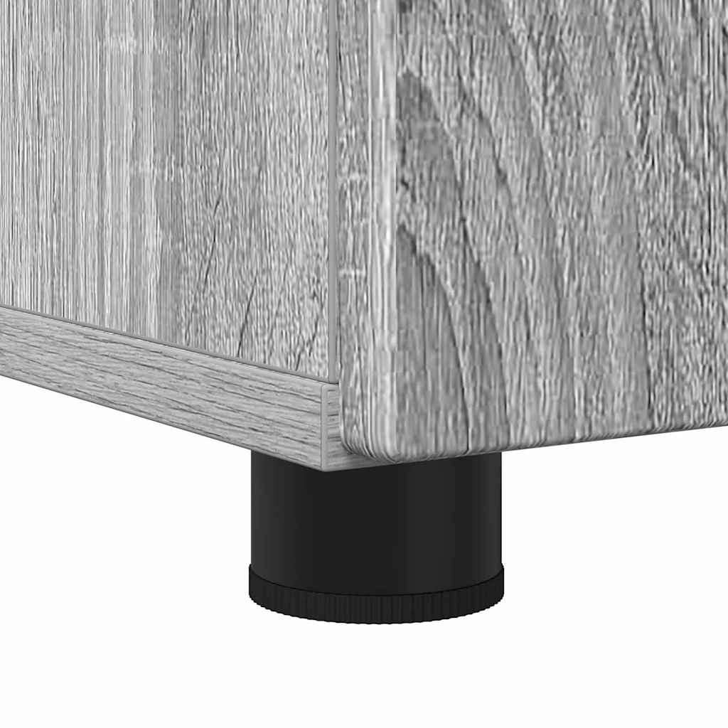 Bathroom Cabinet Grey Sonoma 61 x 35 x 64 cm