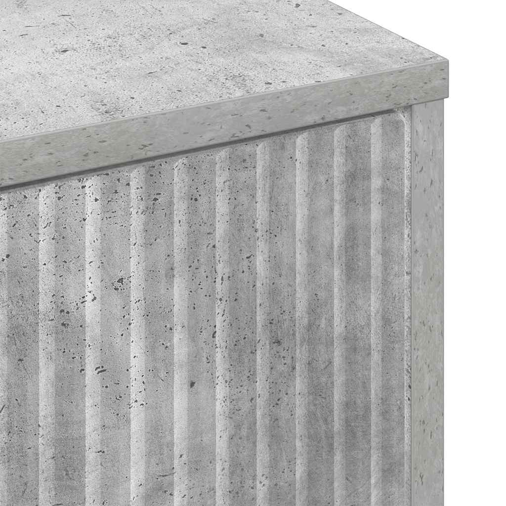 Coffee Table Concrete Grey 90 x 49 x 46 cm Engineered Wood