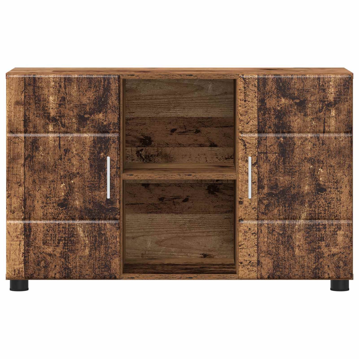 Sideboard FLORIN 88.5 x 30.5 x 55.5 cm Old Wood Engineered Wood