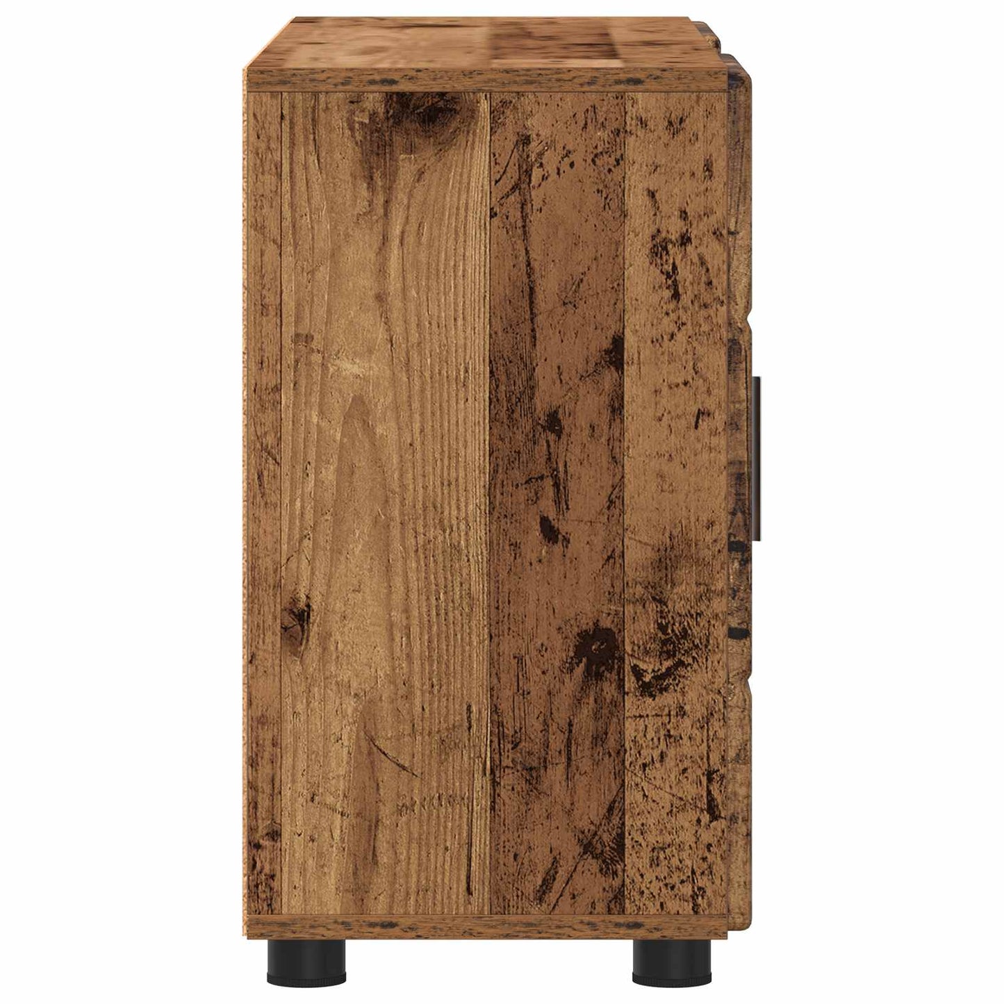 Sideboard FLORIN 88.5 x 30.5 x 55.5 cm Old Wood Engineered Wood