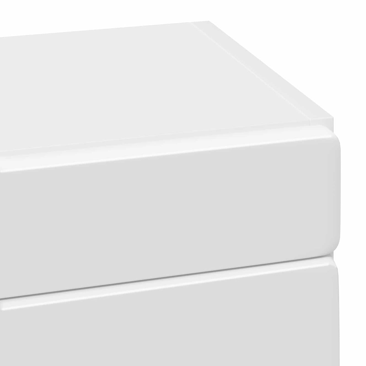 Bathroom Wall Cabinet TULUM White 37 x 24.5 x 86 cm