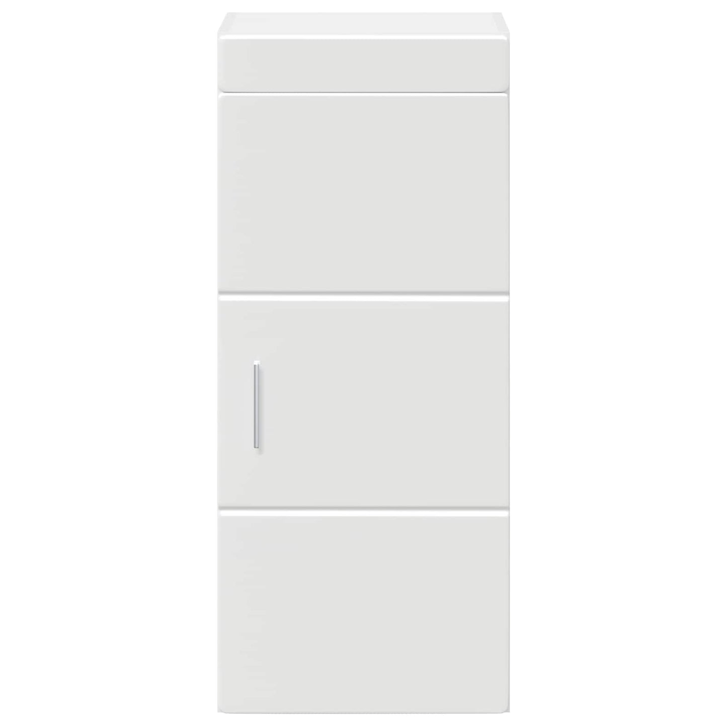 Bathroom Wall Cabinet TULUM White 37 x 24.5 x 86 cm