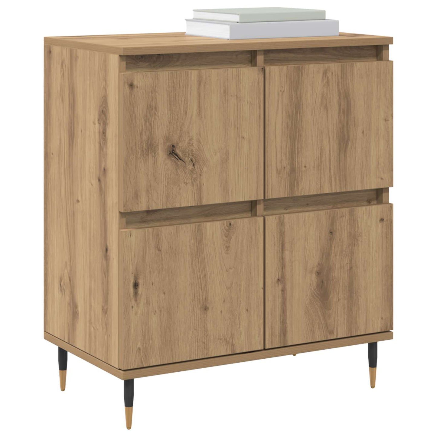 Storage Cabinet 2 pcs Artisan Oak 60 x 35 x 70 cm