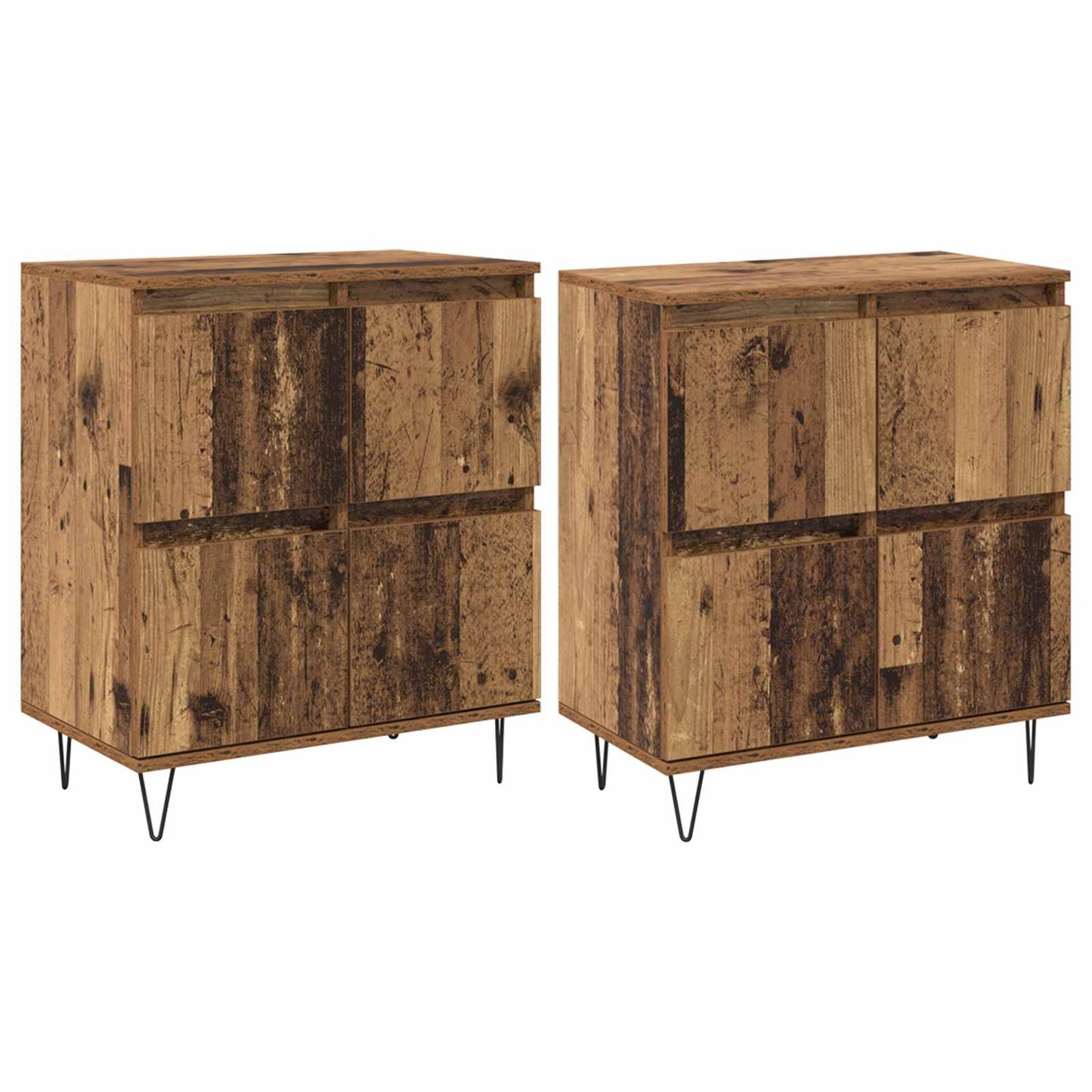 Sideboards 2 pcs Old wood