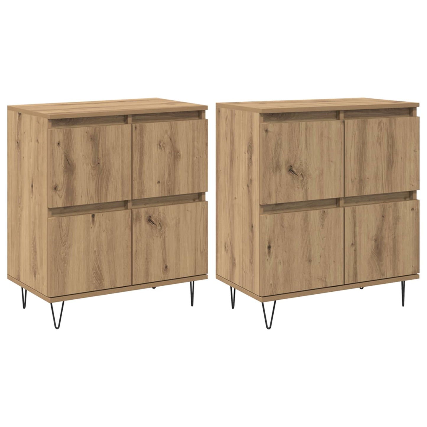 Sideboards 2 pcs Artisan oak