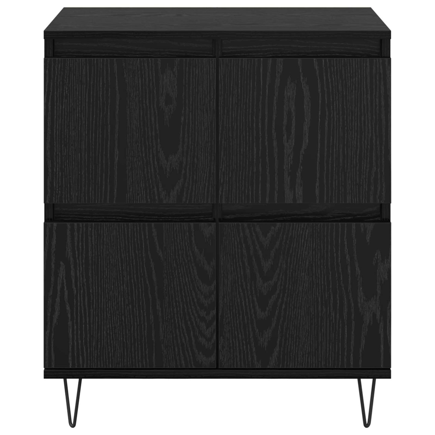Sideboards 2 pcs Black oak
