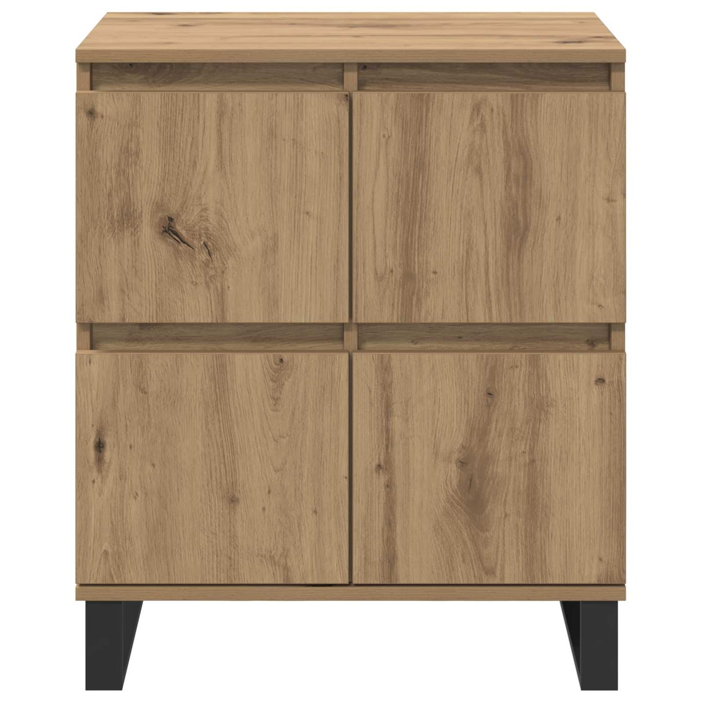 Sideboard 2 pcs Artisan Oak 60 x 35 x 70 cm