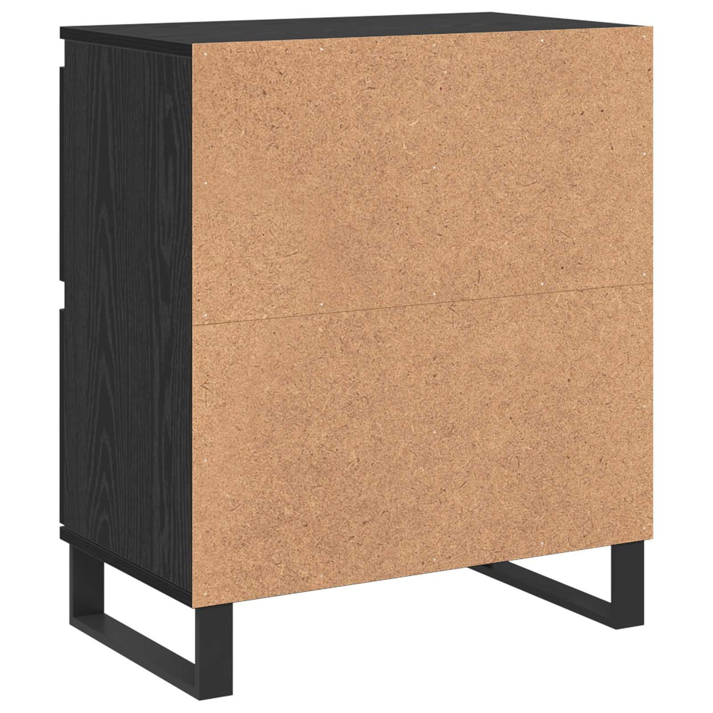Sideboard 2 pcs Black Oak 60 x 35 x 70 cm