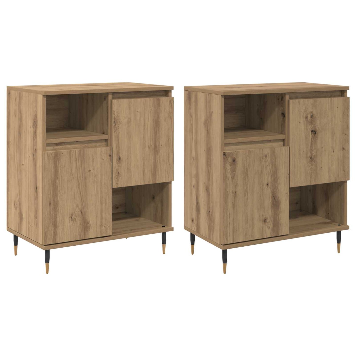 Sideboards 2 pcs Artisan oak