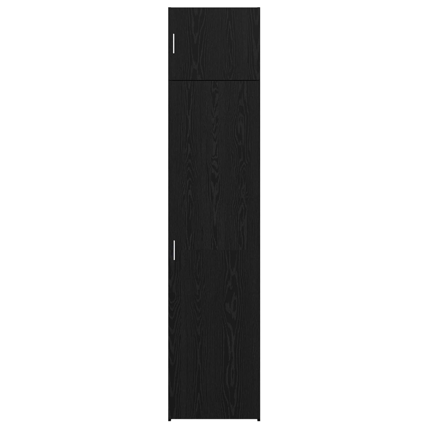 Sideboard 2 pcs Black Oak 50 x 41 x225 cm
