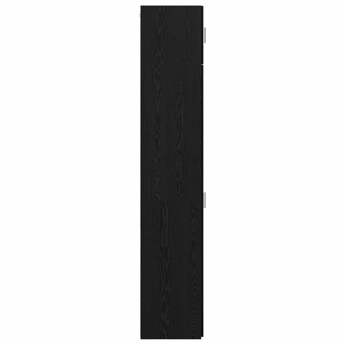 Sideboard 2 pcs Black Oak 50 x 41 x225 cm
