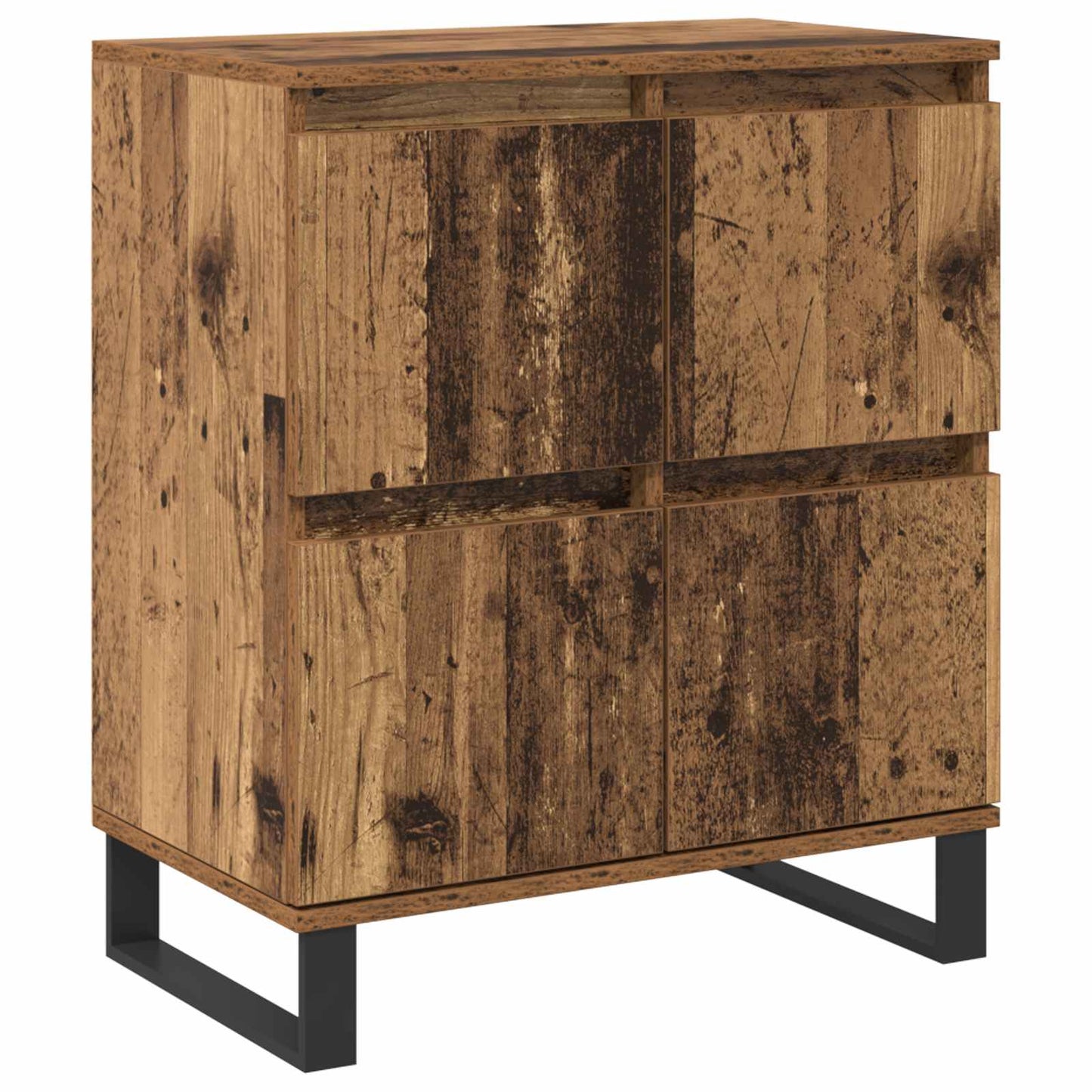 Sideboard 3 pcs Old Wood 60 x 35 x 70 cm