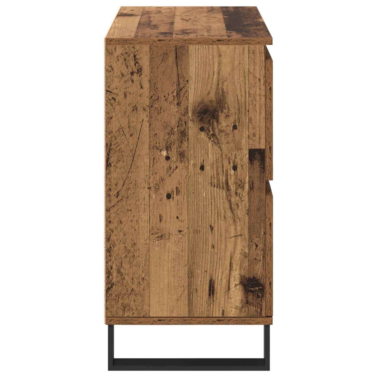 Sideboard 3 pcs Old Wood 60 x 35 x 70 cm