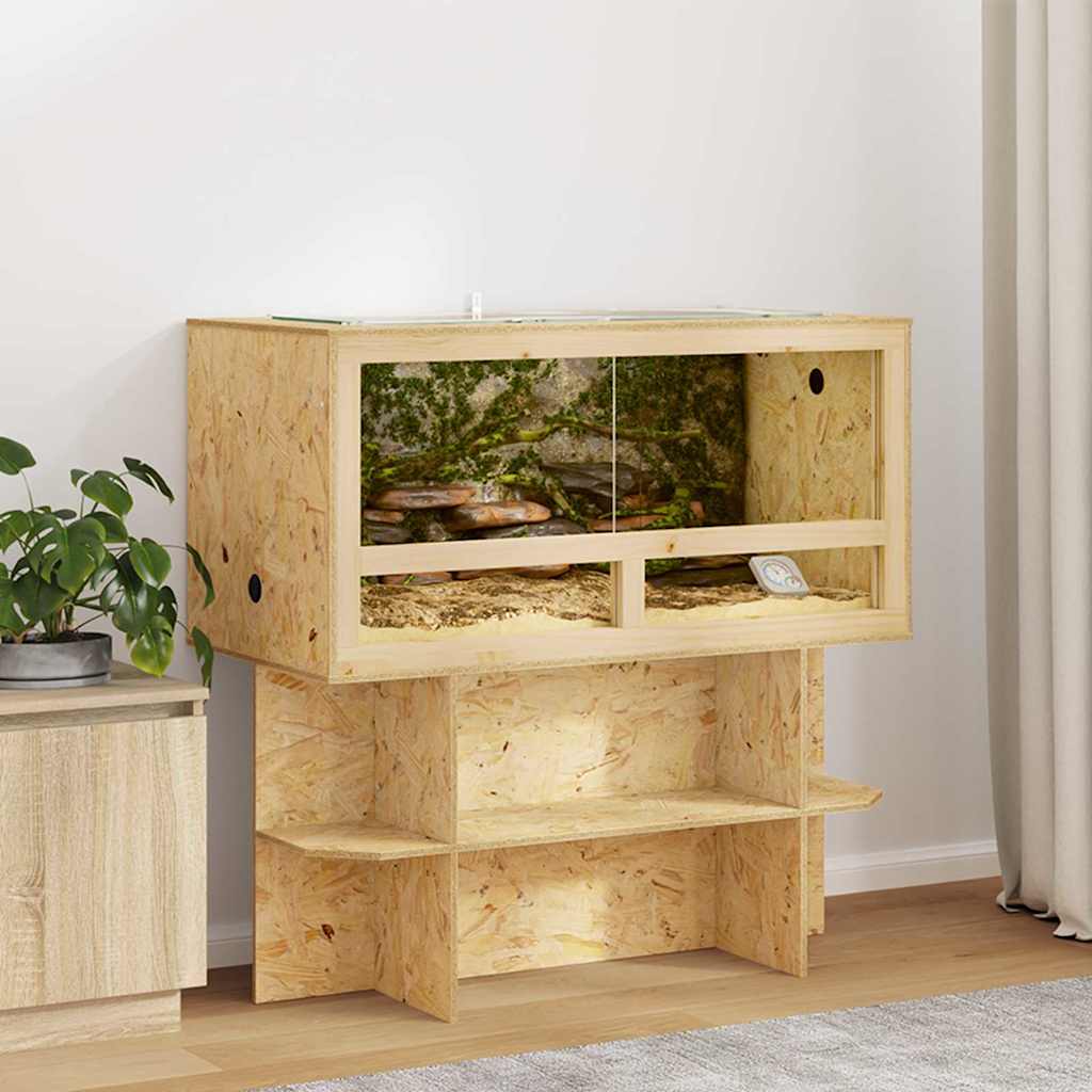 Terrarium Brown 100 x 50 x 50 cm OSB