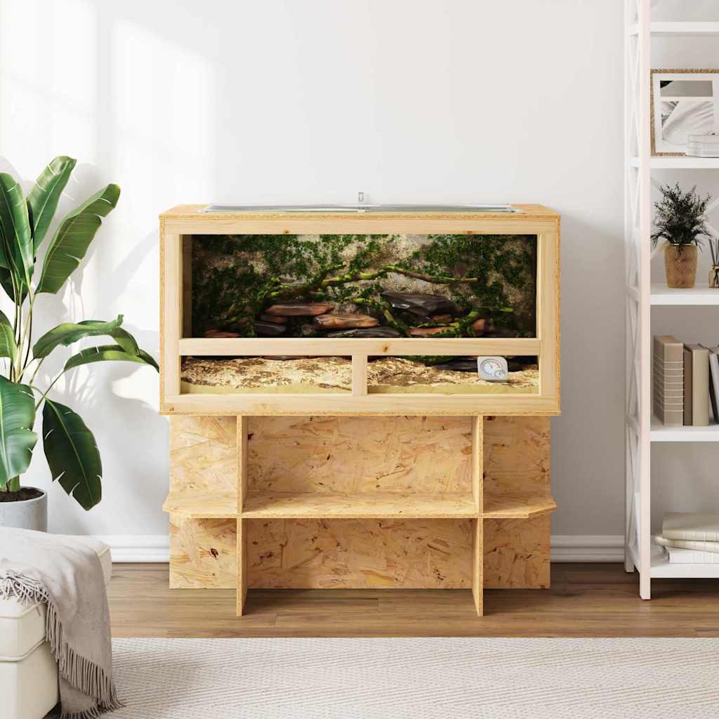 Terrarium Brown 100 x 50 x 50 cm OSB