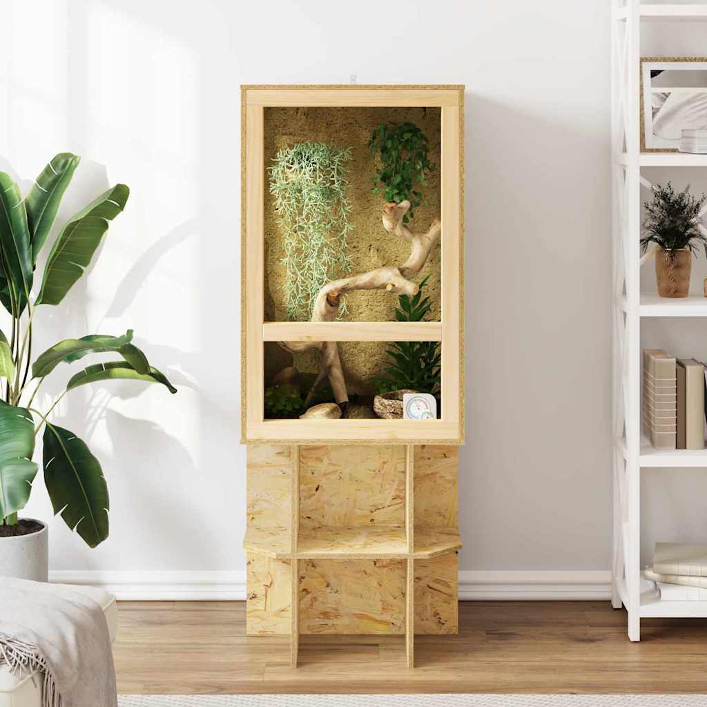 Terrarium Brown 50 x 50 x 80 cm OSB