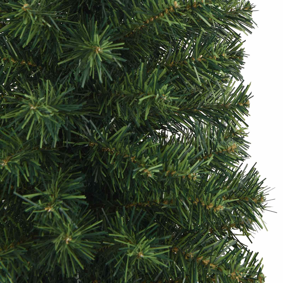 Artificial Christmas Tree with LED Light Green 210 cm
