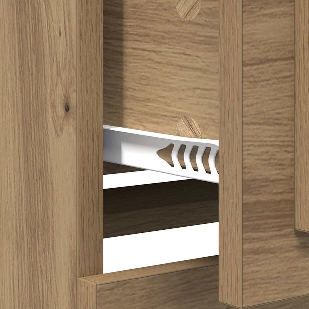 Sideboards 2 pcs Artisan Oak 70 x 35.5 x 67.5 cm