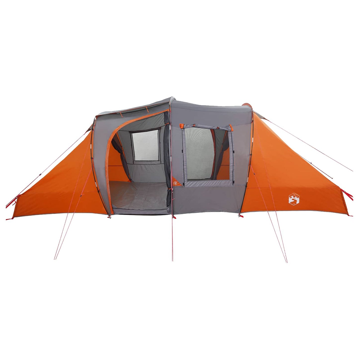Instant Tent 524 x 232 x 192 cm Grey and Orange