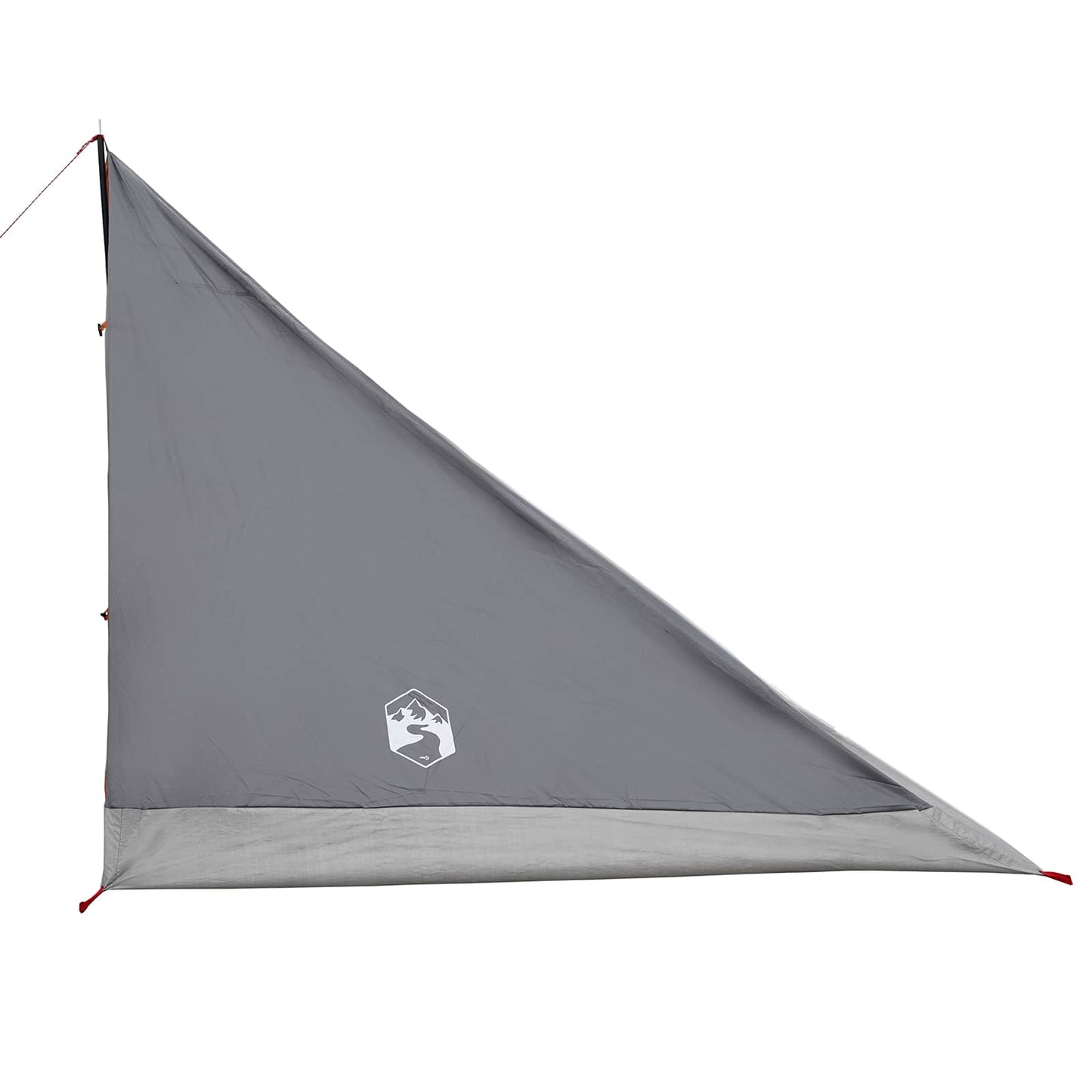 Backpacking Tent 4-Person Grey and Orange