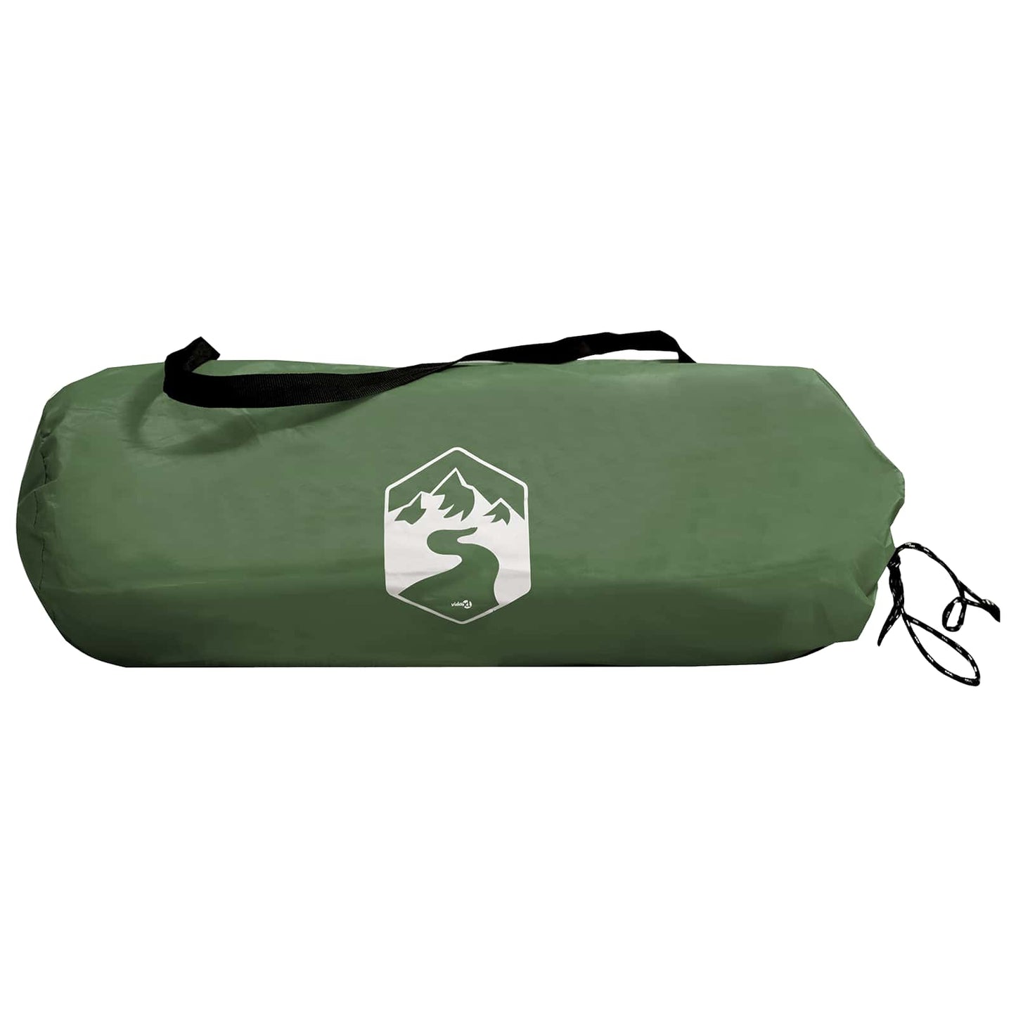 Tunnel Tent 2-Person Green 185T Polyester with PU Coating